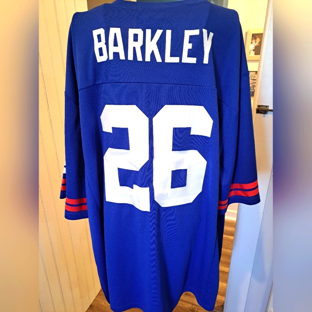 Saquon Barkley 3X NY Giants Jersey